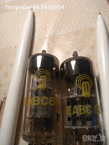 Радиолампа ЕАВС80, снимка 1