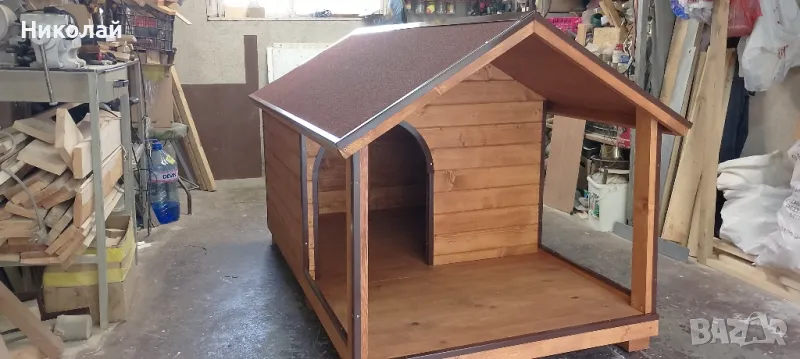 кучешка къща,къща за куче,колиба за куче,кучешка колиба , снимка 1