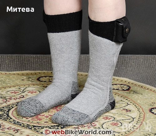Lectra Sox Battery Heated Socks затоплящи чорапи, снимка 1