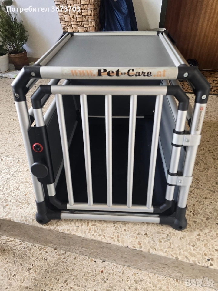 клетка за транспорт на кучета, снимка 1