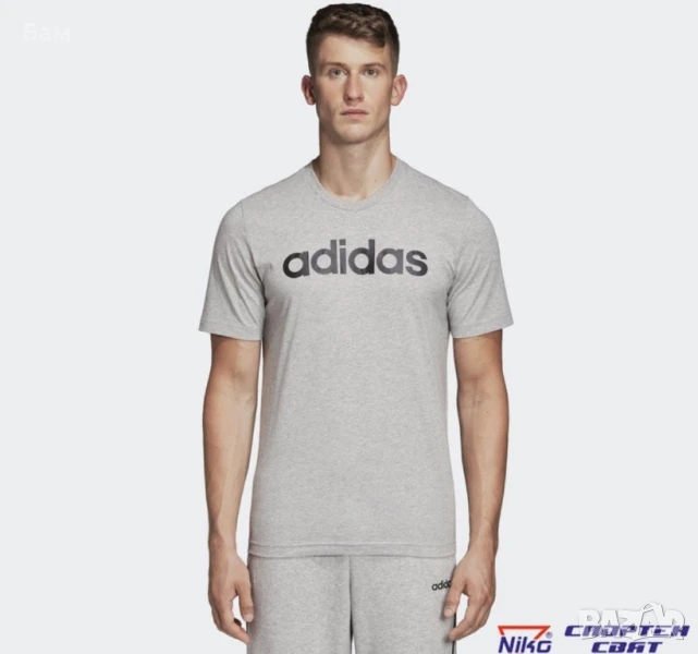 Оригинална мъжка тениска Adidas Essentials размер Л, снимка 1