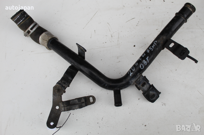 Тръба, маркуч водно съединение парно Пежо 206 1.4 75кс 2врати 03г Peugeot 206 1.4 75hp 2003, снимка 1