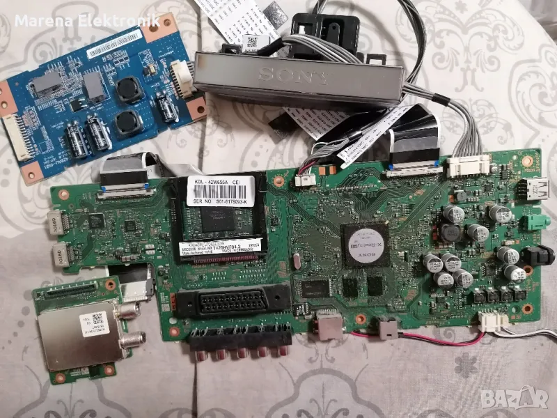 M.Board: 1-888-390-12 и Led Driver: ST420AU-4S01 Rev:1.0 за Sony KDL-42W655A, снимка 1