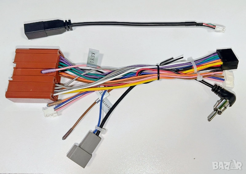 Букса за Mazda 2, 3, 5, 6, адаптерен кабел, Android, за мултимедия, преходник, аудио за навигация, снимка 1