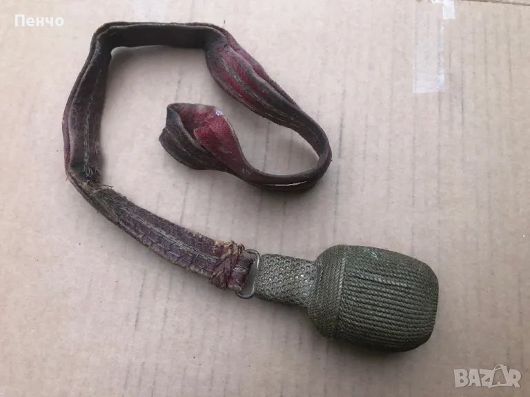 стар сърмен темляк за сабя, снимка 1