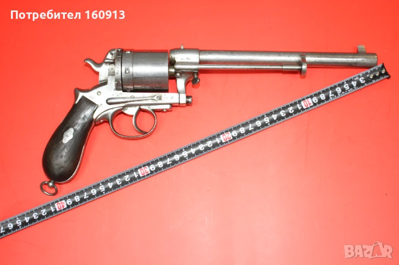 Оригинален дългоцевен револвер Гасер Gasser M1870 Виена., снимка 1