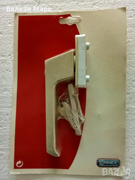 Алуминиева заключваща дръжка, дръжки за прозорец, прозорци, PVC,ПВЦ алуминиева дограма – универсална, снимка 1