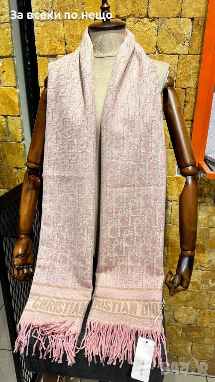 Christian Dior🔝Louis Vuitton Шал С 2 Лица 100% Кашмир - Налични Различни Цветове Код SK369, снимка 1