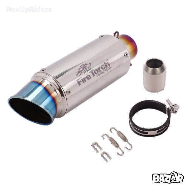 Ауспух за мотор/скутер 51мм 400 - 1000 кубика, снимка 1