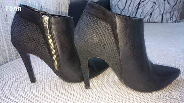 Боти - естествена кожа River Island, снимка 3 - Дамски боти - 34485615