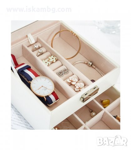 ЕЛЕГАНТНА КУТИЯ ТИП КУФАРЧЕ ЗА БИЖУТА - код 0755, снимка 3 - Други - 33947669