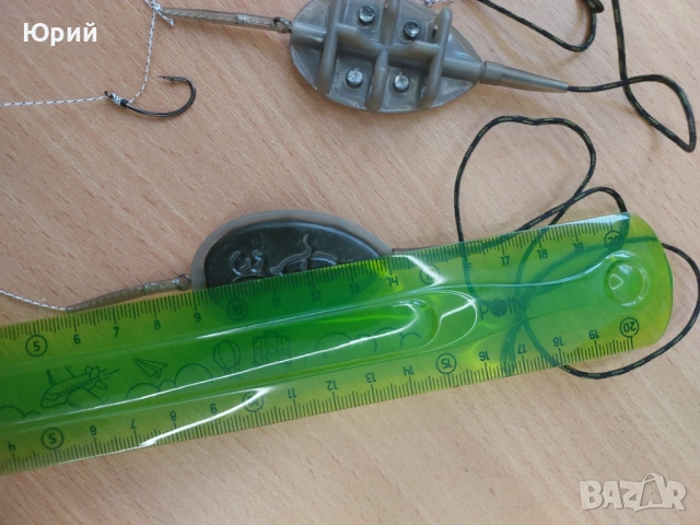 МОНТАЖ С МЕТОД ФИДЕР Flat 20g / 30g / 40g/ 50g, снимка 8 - Други спортове - 53659250