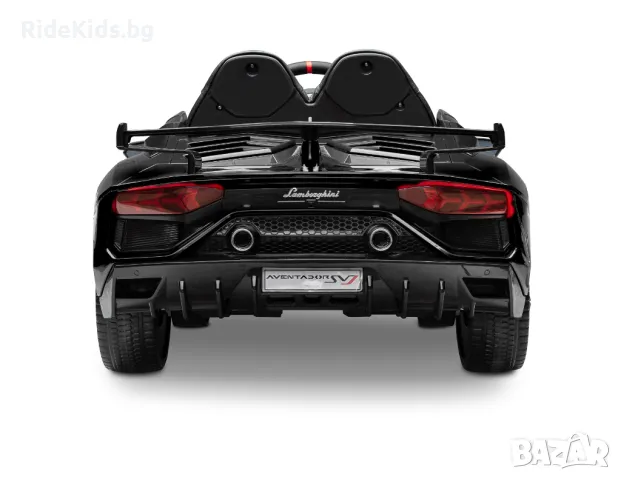 Детска акумулаторна кола Lamborghini SVJ - черна, с дистанционно, снимка 9 - Детски велосипеди, триколки и коли - 49963804