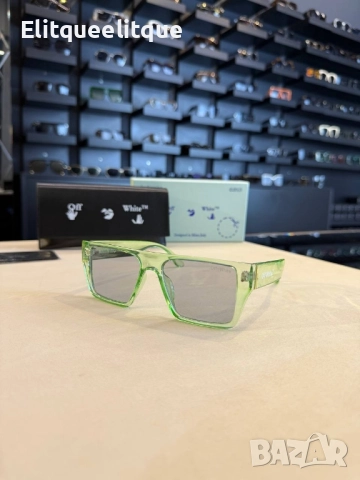 очила с черен обикновен калъф и Ув защита Gucci off white, снимка 17 - Слънчеви и диоптрични очила - 52240841