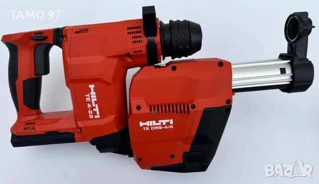 Hilti TE 4-22 Nuron + Hilti TE DRS-4/6 - ЧИСТО НОВ! Безчетков перфоратор с прахоуловител 2024г., снимка 2 - Перфоратори - 49625653