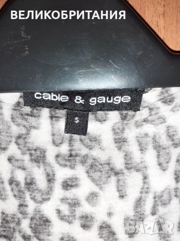 Дамска блуза от Лондон на CABLE &GAUGE  1052, снимка 2 - Блузи с дълъг ръкав и пуловери - 38684946