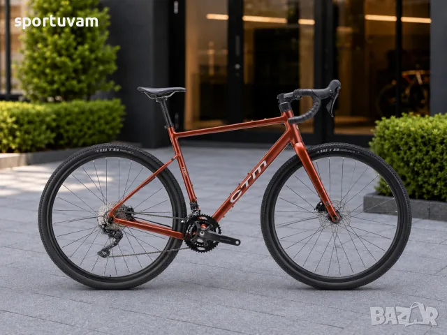Нов гравел велосипед CTM KOYUK 1.0 700C – Shimano GRX, карбонова вилка, внос от Словакия