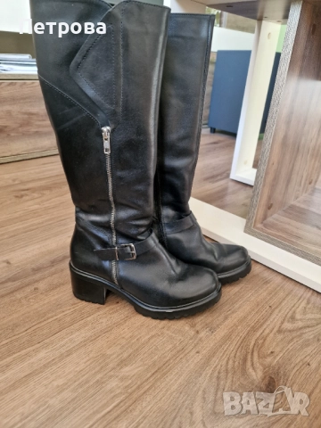 Дамски ботуши естествена кожа 