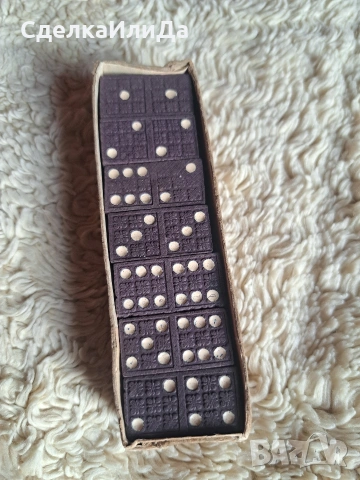 Домино старо дървено, снимка 3 - Антикварни и старинни предмети - 53141851