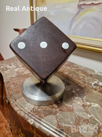 Уникална голяма антикварна английска фигура статуетка зар, снимка 4 - Статуетки - 53863463