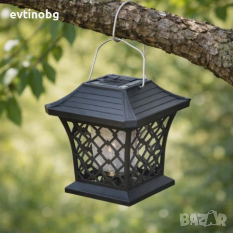 Многофункционална градинска соларна лампа XF-1012А - осветление и защита от насекоми, снимка 5 - Соларни лампи - 53801935