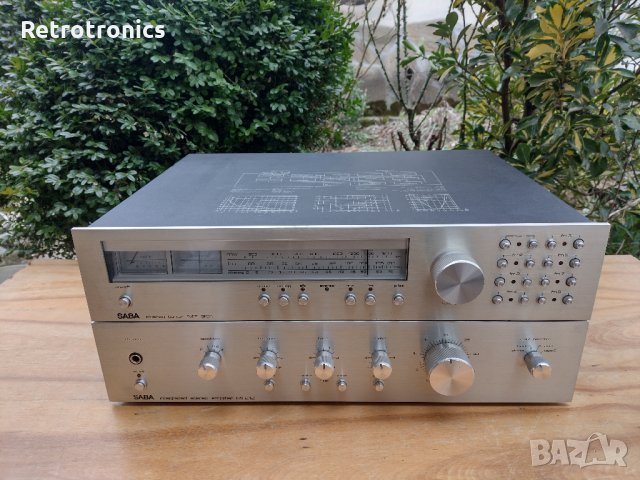 SABA тунер и усилвател, снимка 2 - Ресийвъри, усилватели, смесителни пултове - 36018910