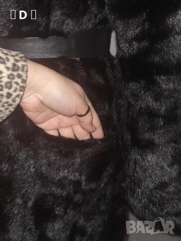 НОРКА /визон естествен косъм дълго палто, снимка 11 - Палта, манта - 53300103