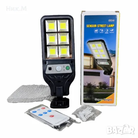 Слънчева LED улична лампа - мощно и икономично осветление, снимка 5 - Соларни лампи - 49138088