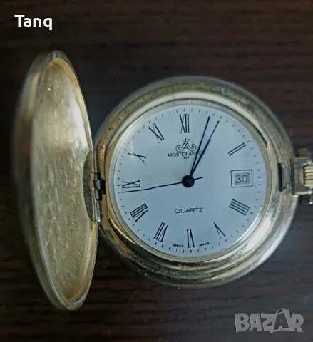 Джобен часовник златист цвят , снимка 3 - Мъжки - 48549557