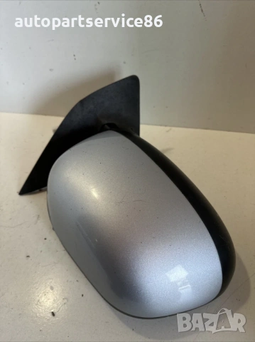 Предно дясно странично огледало сребърно за десен волан за Peugeot 4007 2.2 HDI (2009) 022588, снимка 2 - Части - 53681878