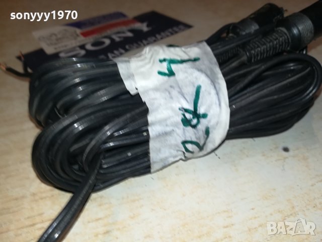 UNITRA-2БР КАБЕЛИ ЗА КОЛОНИ 2Х4 МЕТРА 2806230737, снимка 8 - Тонколони - 41377970