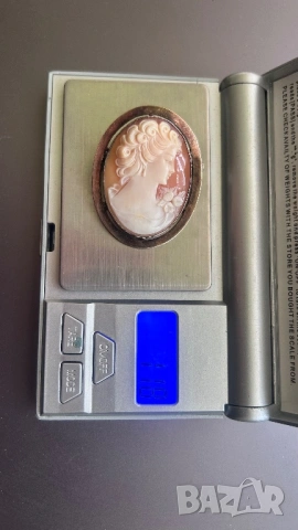 Сребро с камея, снимка 5 - Колиета, медальони, синджири - 53174008