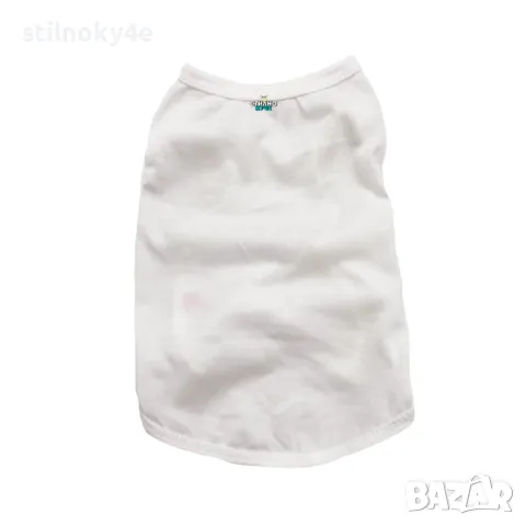 Потник за домашен любимец в бял цвят Потник за куче Кучешки бял потник Кучешки потници, снимка 1