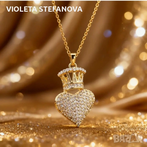 Дамски позлатени бижута от медицинска неръждаема стомана 