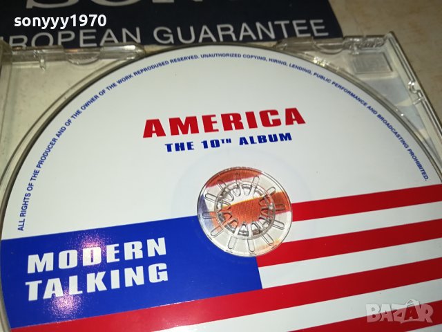 MODERN TALKING-AMERICA CD 1608231229, снимка 6 - CD дискове - 41872868