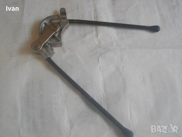 Немски Ръчен Тръбогиб 10-12мм-Уред Огъване Меки/Полутвърди Тръби-34см/Радиус 40мм/0-180 Градуса, снимка 14 - Други инструменти - 44495558