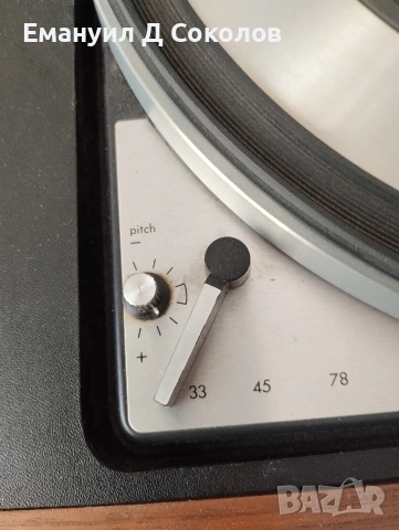 грамофон Dual 1218 GS31, снимка 3 - Грамофони - 53523504