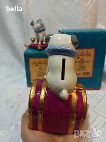 3 НОВИ ПОРЦЕЛАНОВИ ФИГУРИ НА УОЛТ ДИСНИ,МИКИ МАУС И ПЪРСИ ОТ ПОКАХОНТАС, снимка 11 - Антикварни и старинни предмети - 52018415