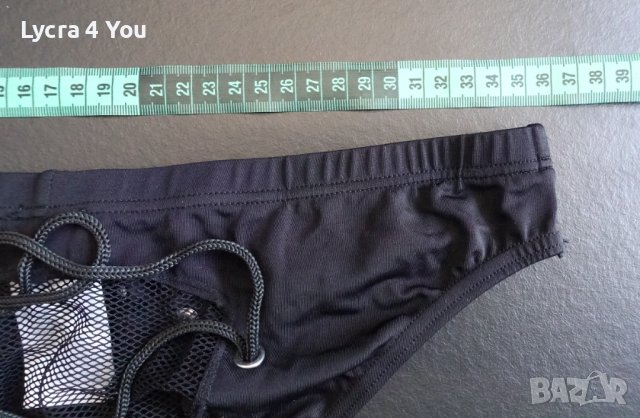 SvenJoiment underwear L луксозен мъжки слип с прозираща мрежа, снимка 10 - Бельо - 41984117