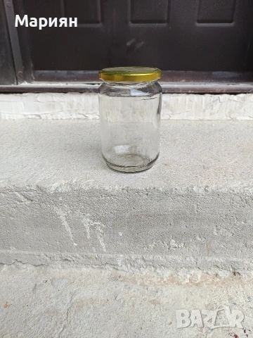 Буркани втора употреба 0.720 ml и 0.5.80 ml с винт, снимка 2 - Други - 53492803