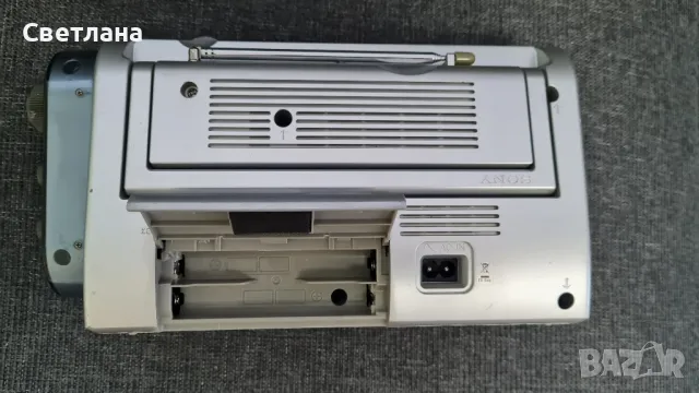 Sony icf-704s, снимка 7 - Радиокасетофони, транзистори - 49508014