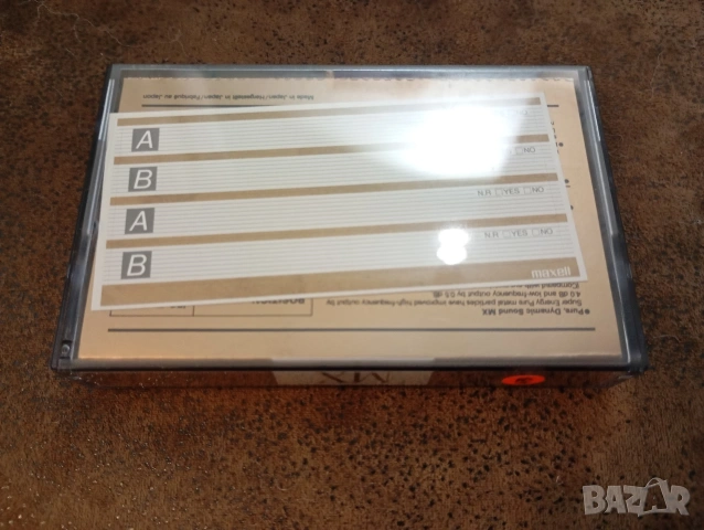 Maxell MX 100 Метална аудио касета, снимка 2 - Аудио касети - 53850787