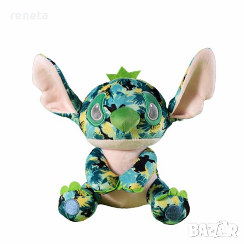 Играчка Stitch, Плюшена, Зелен, 26х19 см., снимка 1 - Плюшени играчки - 41321475