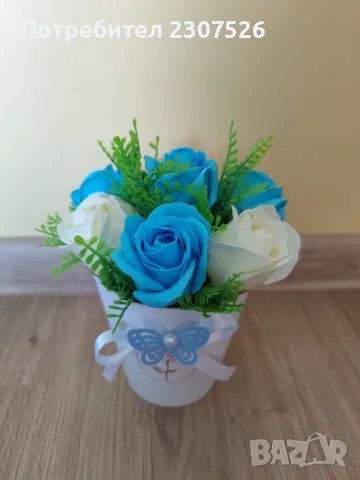 Букет, снимка 3 - Изкуствени цветя - 50191582