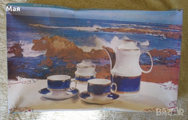 Нов сервиз за кафе или чай от фин качествен порцелан, снимка 3 - Сервизи - 35740046