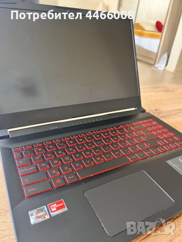 Лаптоп MSI Bravo 15 B5DD , снимка 8 - Лаптопи за работа - 55832090