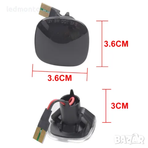 LED светлини за мигачи с динамична Skoda Fabia, Octavia Mk1, Mk2, мигач бягащ , снимка 3 - Части - 40866935