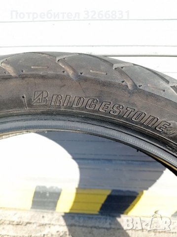 Гума мотоциклет BRIDGESTONE 17" цола , снимка 2 - Части - 39727999