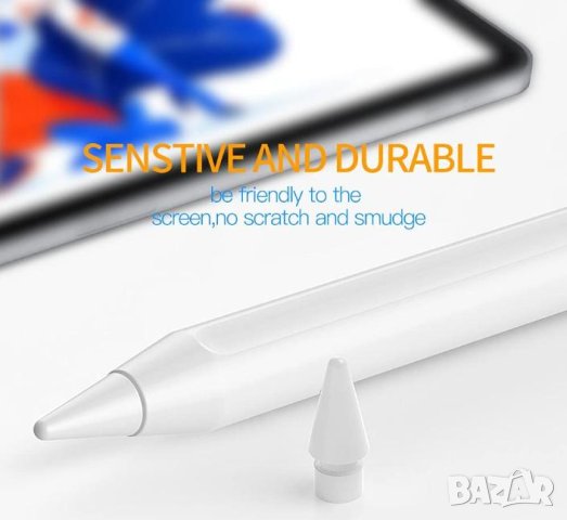 Apple Pencil 2 Stylus iPad Калъф Кутия Протектор Писец Дигитална Писалка за Apple iPad 2018-2023 г., снимка 7 - Таблети - 41331942