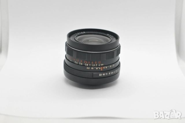 Обектив Pentacon electric 29mm f/2.8 на М42, снимка 2 - Обективи и филтри - 52856116